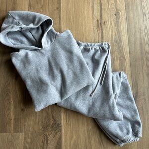 SKIMS Hoodie and Sweatpants Set